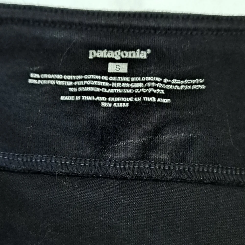 Patagonia Black Vitalita Knit Skirt